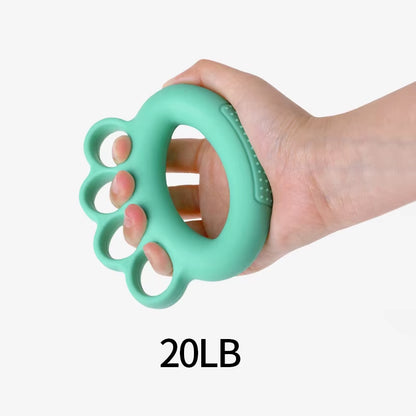 Silicone Adjustable Hand Grip Finger Trainer Exercise Carpal Expander Muscle Workout Gym Fitnes Strengthener