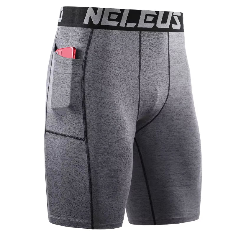 Leggings Sport Men Sportswear Fitnes Gym Clothing Male Compression Tights Solid Bottoms Quick Drying Football Basketball Jerseys
