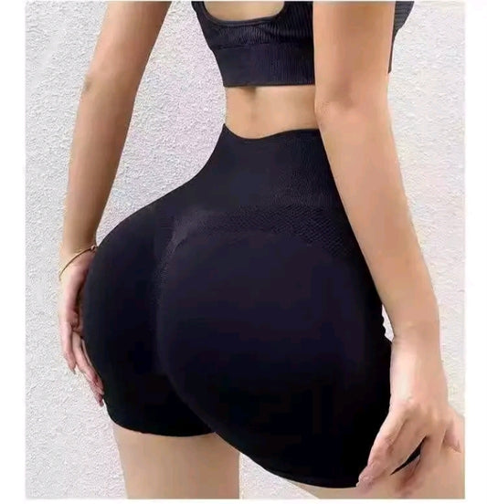 Short Levanta Bumbum Legging Curto Academia Cintura Calça Esportiva