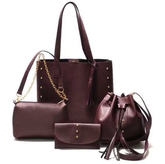 KIT

4 Bolsa Feminina Transversal Tiracolo
