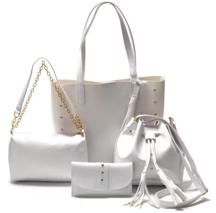KIT

4 Bolsa Feminina Transversal Tiracolo